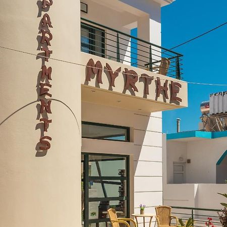 Myrthe Apartments Myrtos Eksteriør billede